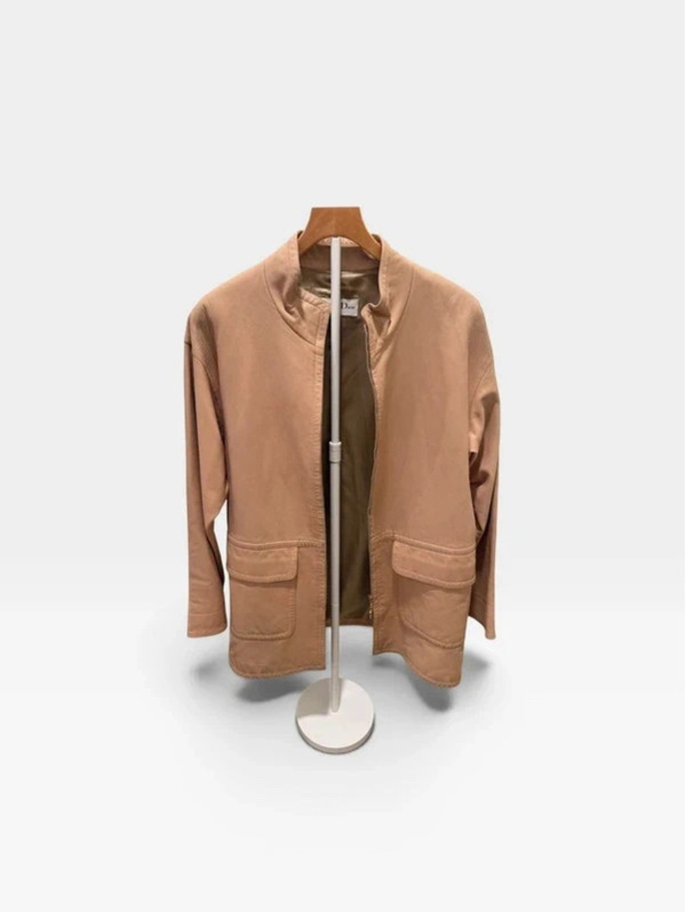 Vintage Christian Dior Leather Jacket Japan 1990s
